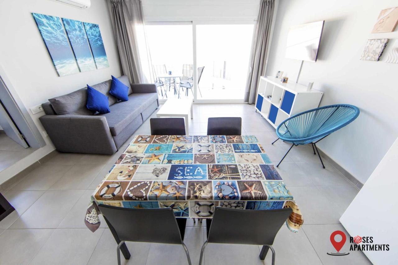 Roses Apartments Ocean 2 Habitaciones Vista Mar Lateral Ngoại thất bức ảnh